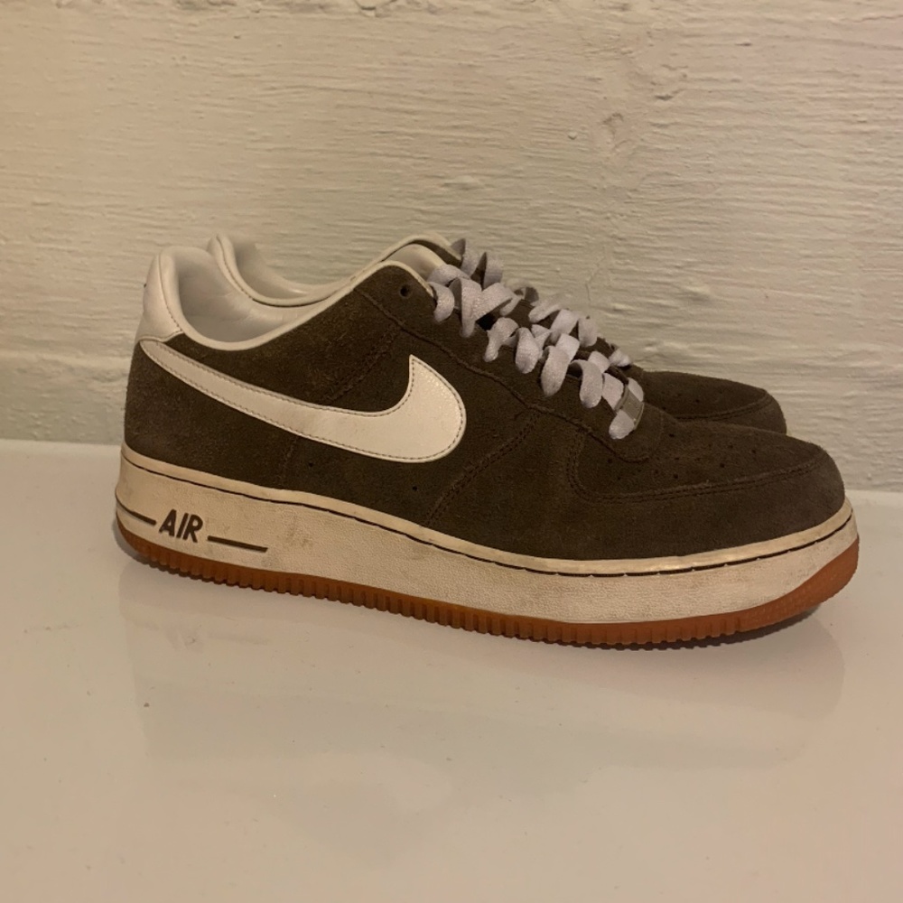 Nike Air Force 1 Low Brown/White/Gum 488298-203
